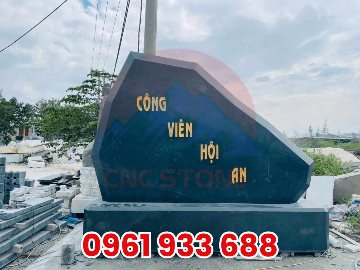 Dự án bảng hiệu đá công viên Hội An